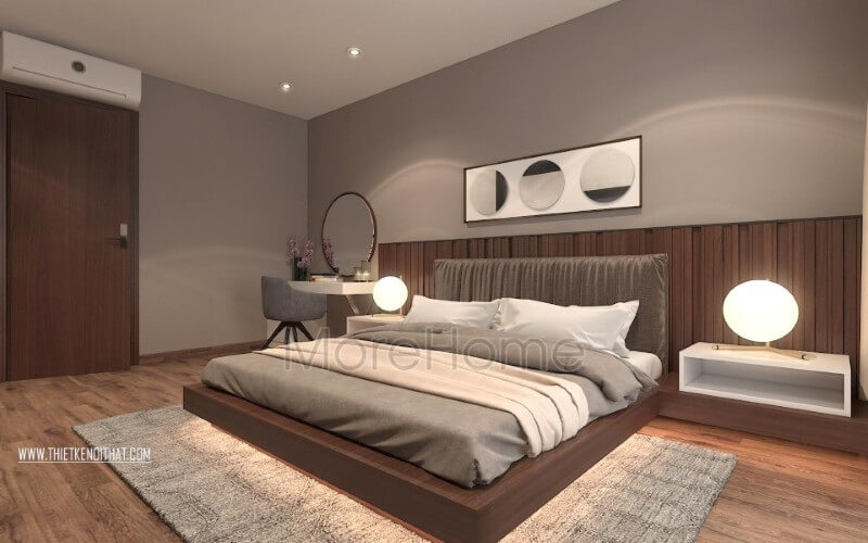Giường ngủ chung cư hiện đại Giường ngủ chung cư hiện đại