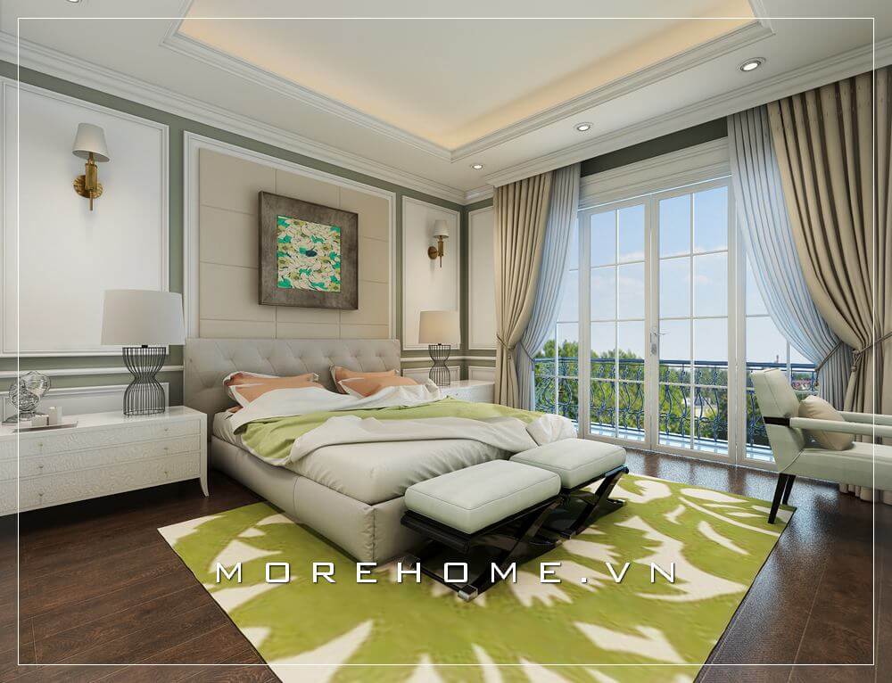 Giường ngủ hiện đại Giường ngủ hiện đại
