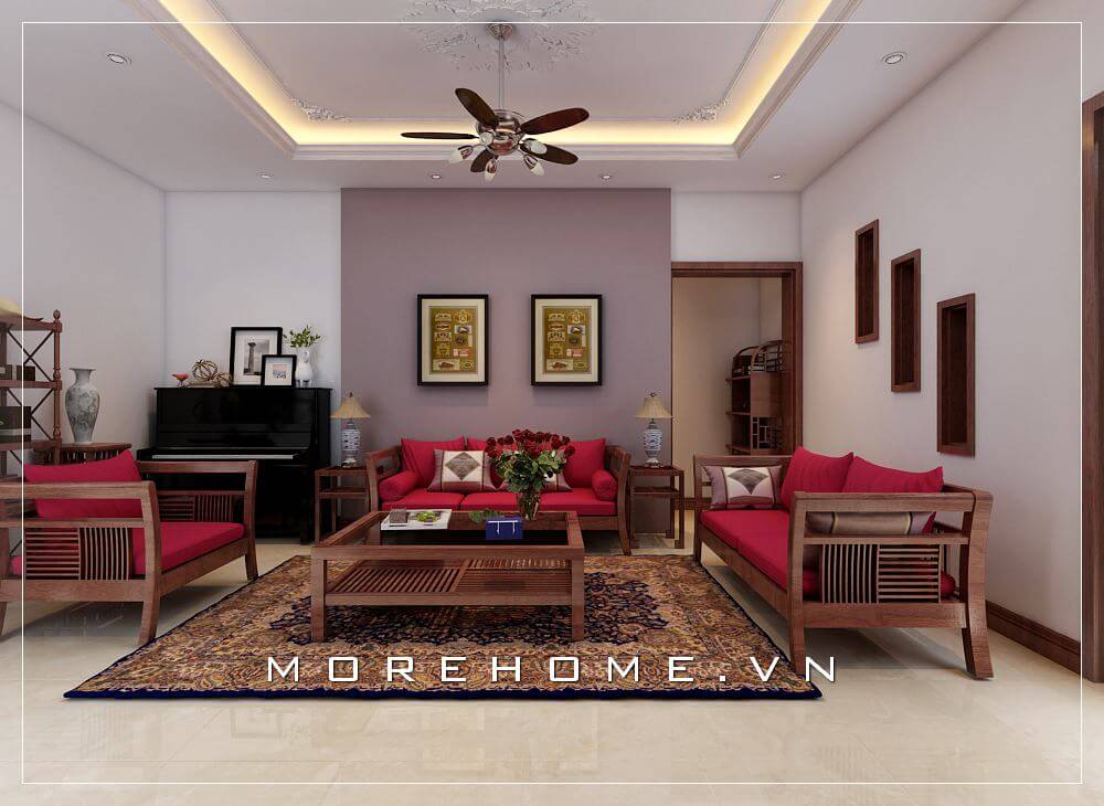 Mãn nhãn trước 10+ mẫu sofa gỗ tự nhiên đẹp sang trọng