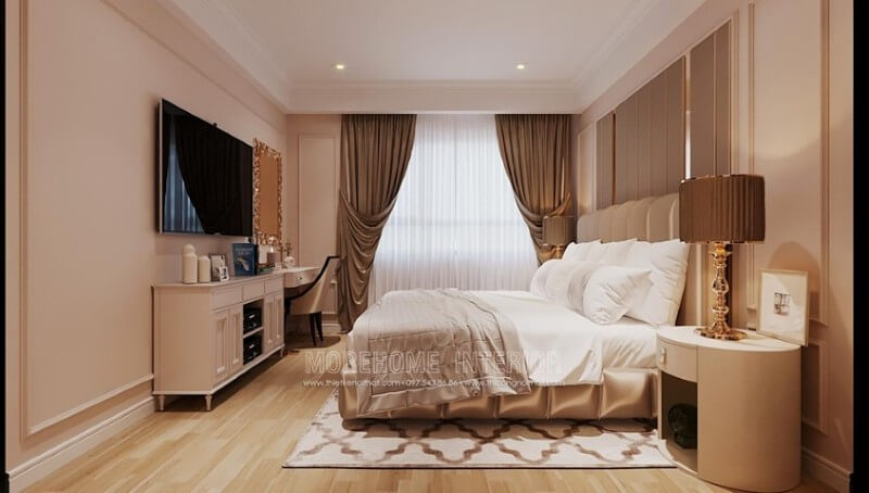 Nội thất phòng ngủ chung cư đầy ấn tượng Thiết kế chung cư