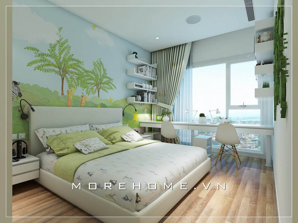 Giường ngủ chung cư hiện đại Giường ngủ chung cư hiện đại