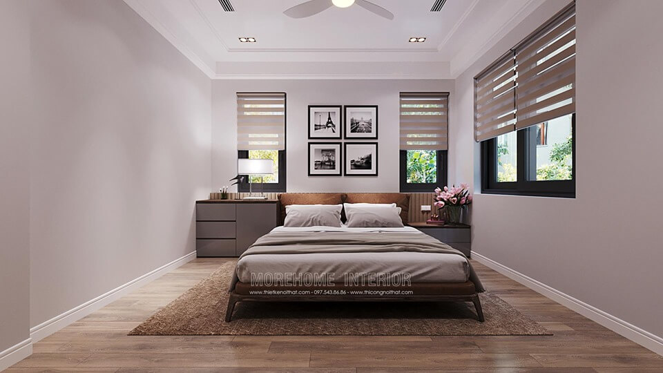 Giường ngủ gỗ óc chó Giường ngủ gỗ óc chó
