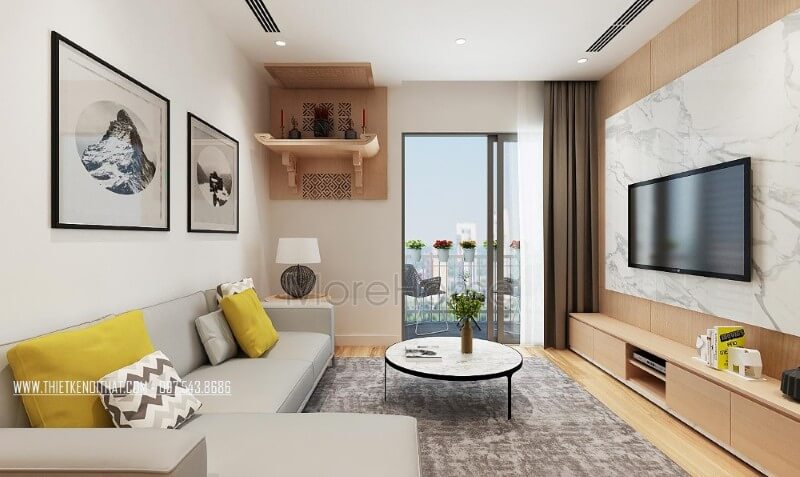 Mẫu thiết kế nội thất chung cư Park Hill sang trọng Thiết kế chung cư hiện đại