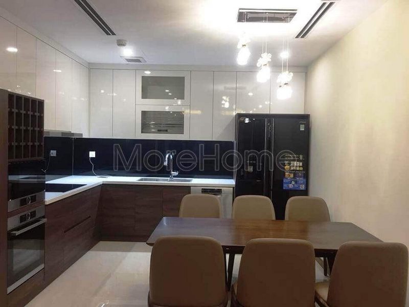 Thi công nội thất phòng bếp cho chung cư hiện đại tại Imperia Garden