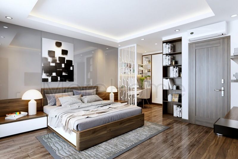 Mẫu giường ngủ đẹp cho nhà phố đẹp, ấn tượng