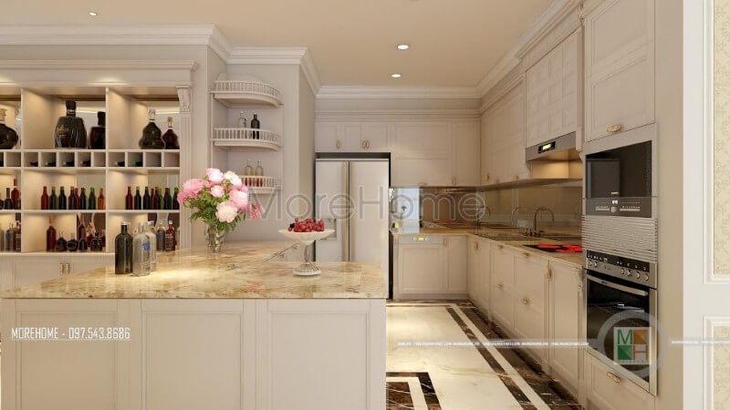 Gợi ý 19 thiết kế phòng bếp căn hộ, nhà phố, biệt thự đa phong cách, ấn tượng cho không gian