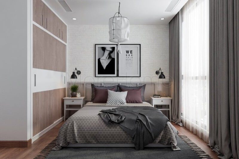 Ngắm nhìn 16 mẫu thiết kế nội thất phòng ngủ chung cư được quan tâm nhiều trong thời gian gần đây