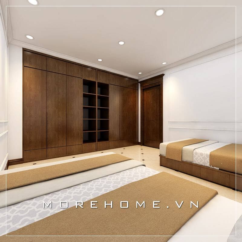 +21 Mẫu tủ quần áo âm tường độc đáo cho thiết kế nhà chung cư