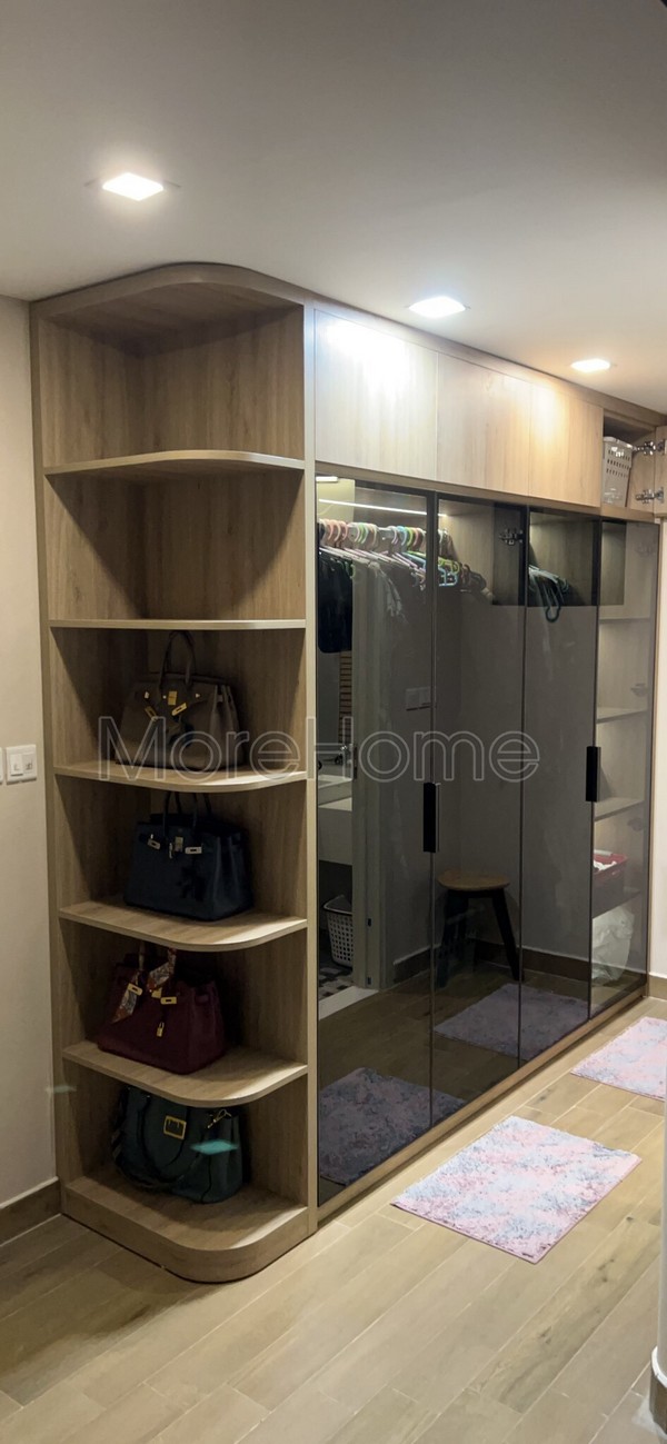 Giới thiệu một số mẫu tủ áo cánh kính khung nhôm xu hướng năm 2022 - nội thất MOREHOME