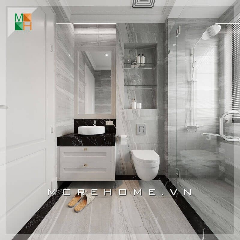 Thiết kế nhà vệ sinh hiện đại và sang trong cho chung cư, nhà phố, biệt thự.