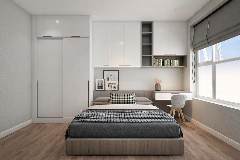 +30 Hình ảnh Giường ngủ gỗ nhà chung cư ấn tượng tại Hà Nội