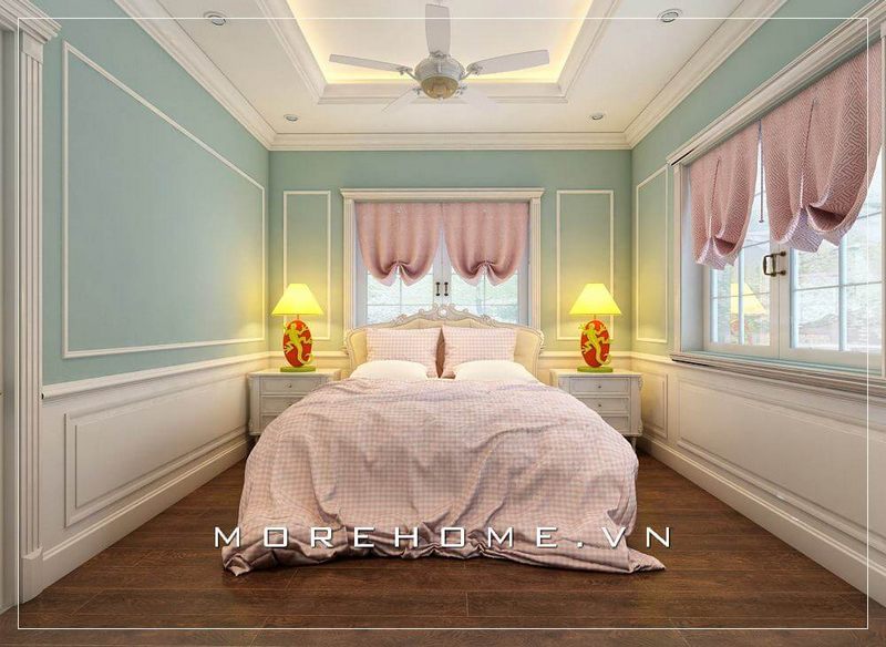 Gợi ý mẫu giường ngủ sang trọng cho biệt thự