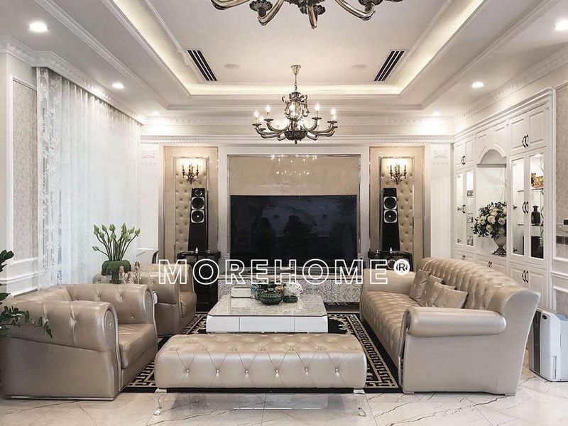 Không gian sang trọng của biệt thự tân cổ điển Ciputra