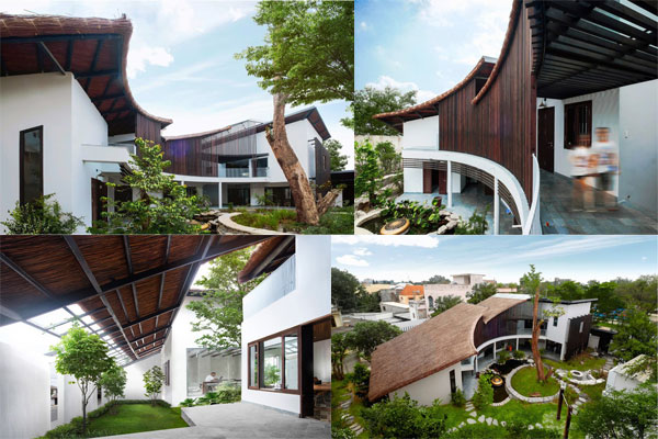Lạ mắt với mẫu thiết kế biệt thự mái lá 400m2 siêu đẹp tại Biên Hòa