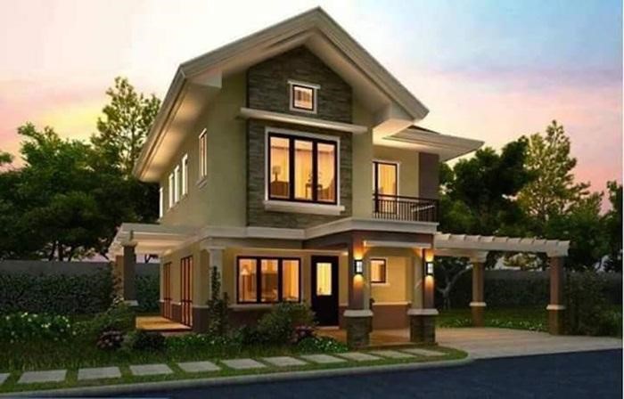 Điểm danh những mẫu thiết kế biệt thự 2 tầng đẹp đến nao lòng diem-danh-nhung-mau-...